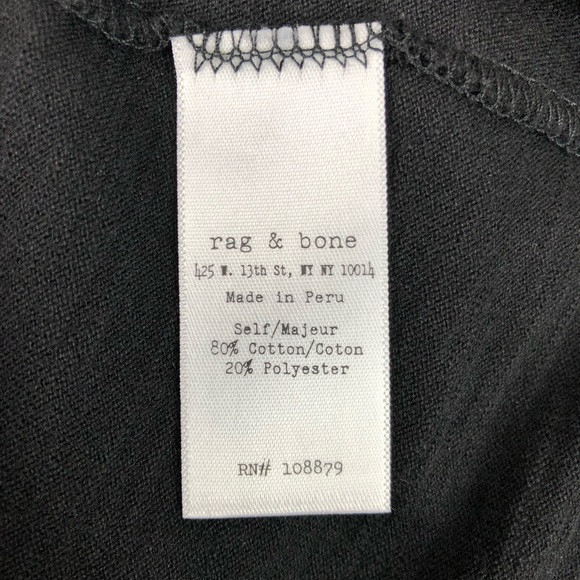 Rag &Bone Knit Drawstring Waist Dress Cut-Out Back - Picture 10 of 11